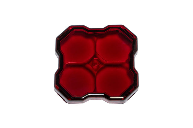 Diode Dynamics Stage Series Rock Lights - Red Clear Lens