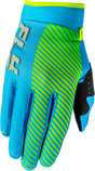 Fly Racing Youth F 16 Gloves Blue/Hi Vis Y2XS - All-Around Performance Riding Gloves for Off-Road and Motocross