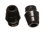 Energy Suspension 2.9101G Front Bump Stop Set for 1988-1994 Jeep Wrangler YJ/TJ - Black Performance Polyurethane