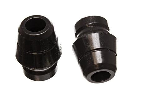 Energy Suspension 2.9101G Front Bump Stop Set for 1988-1994 Jeep Wrangler YJ/TJ - Black Performance Polyurethane