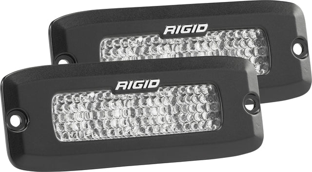 RIGID Sr Q Pro Series Diffused Back Up Light Kit - Flush Mount for Pickup Trucks and SUVs