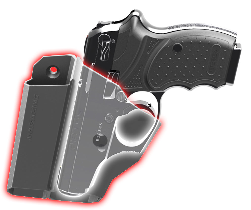 Seizmik Icos 2 Pistol and Magazine Holders for UTVs - Universal Fit, Easy Access Design