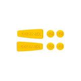 Seiizmik Can Am Pursuit Mirror Color Insert Kit - Yellow