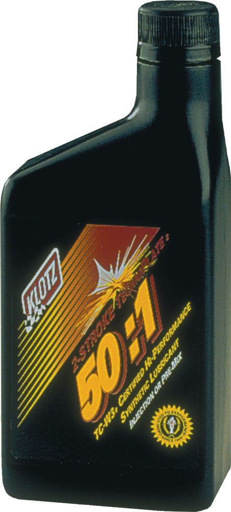 Klotz TC W3 TechniPlate 2-Stroke Oil 16oz - Fits Honda CR500AF and Cobra CX50 BW Models