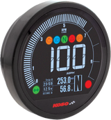 KOSO BA077300 DL 04 Speedometer Kit – Universal Fit for Motorcycles and ATV with Multi-Function Display