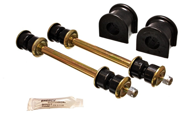 Energy Suspension 4.5156G Front Sway Bar Bushing Set for 2005-2009 Mazda B2300 and Ford Ranger, 27mm, Black
