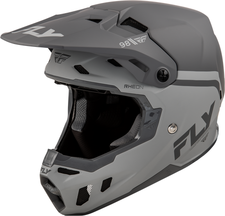 Fly Racing Formula CC Objective Helmet Matte Black/Grey for Off-Road and ATV Vehicles