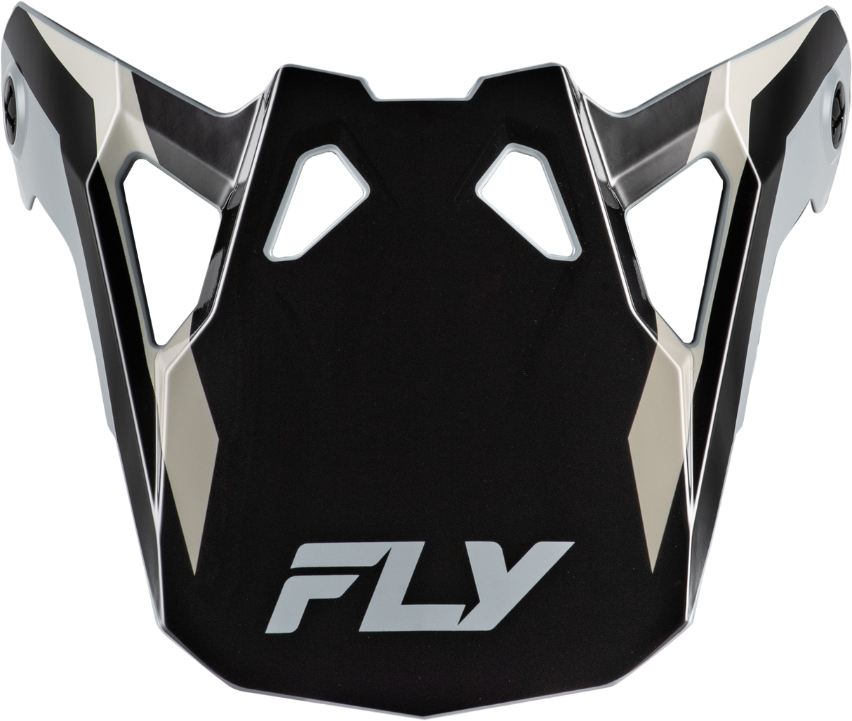 Fly Racing Formula CP Seal Visor Black/Grey/Light Grey XL - Compatible with Off-Road and Motocross Helmets