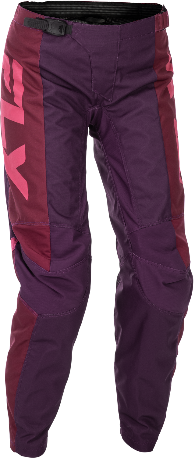 Fly Racing Women's F 16 Pants Pink/Mauve Size 11/12 for Motorcycle Off-Road Vehicles