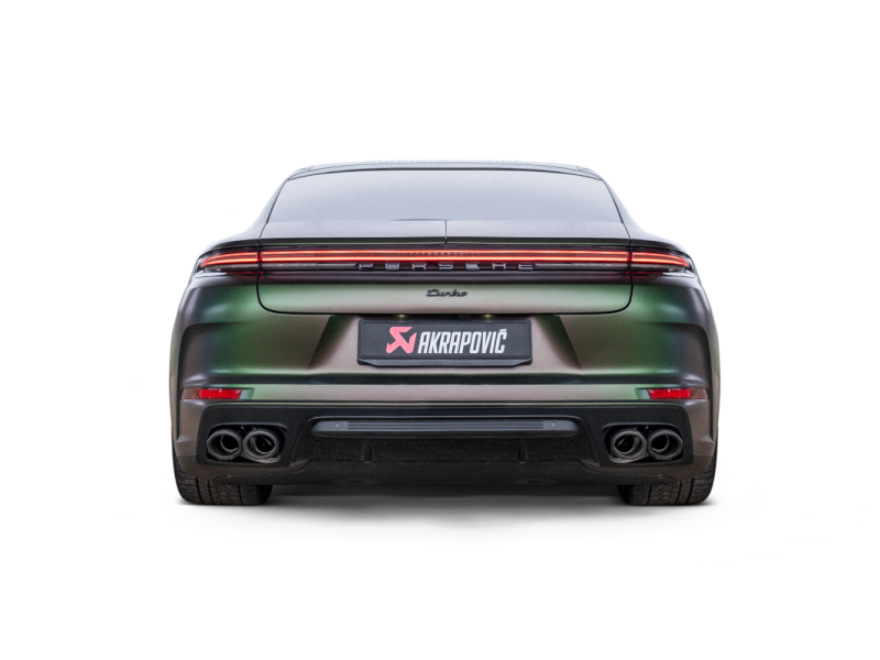 Akrapovic 2024+ Porsche Panamera Slip-On Exhaust System with Titanium Construction and Carbon Tips - Part S-PO/T/5H