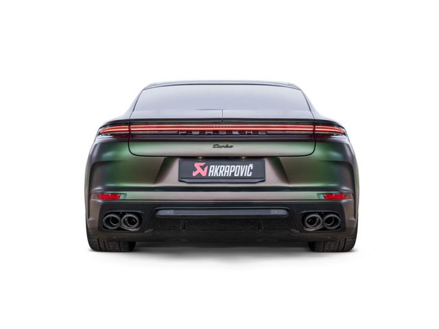 Akrapovic 2024+ Porsche Panamera Slip-On Exhaust System with Titanium Construction and Carbon Tips - Part S-PO/T/5H