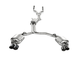 Akrapovic Evolution Line Cat Back Exhaust System for 2013-2017 Audi S6 Avant & Limousine with Titanium & Carbon Tips - Part S-AU/TI/6H