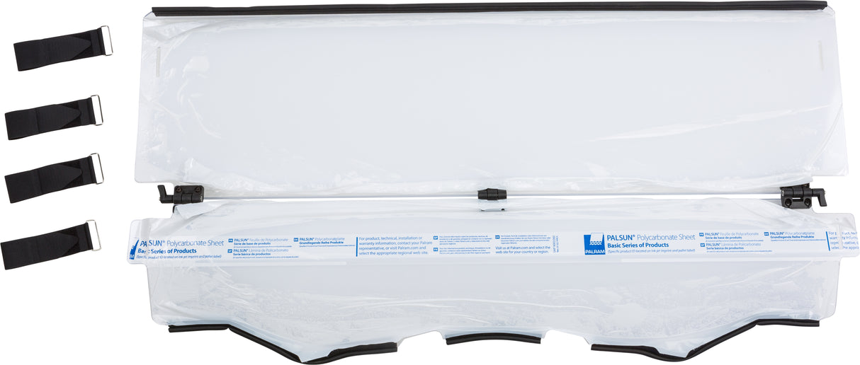 OPEN TRAIL Folding Windshield for Polaris Ranger 500 and 700 Models