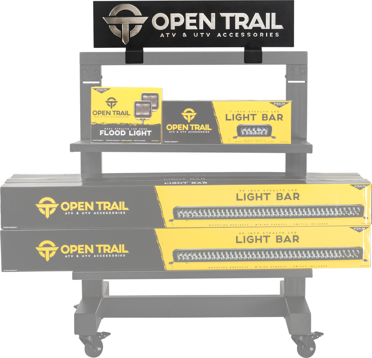 Open Trail 30" Header Open Trai for Jeep Wrangler and Toyota Tacoma
