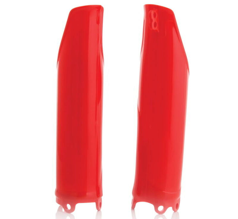 Acerbis 2640300227 Red Lower Fork Cover Set for Honda CRF250R, CRF450R, and CRF450RX (2017-2018)