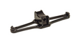 AXIA MODHGH-BK Goggle and Helmet Hanger for ATV, UTV, and Off-Road Vehicles with Roll Bar Mounting Clamps