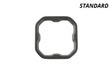 Diode Dynamics SS3 Replacement Front Bezel - Angled (Pair)