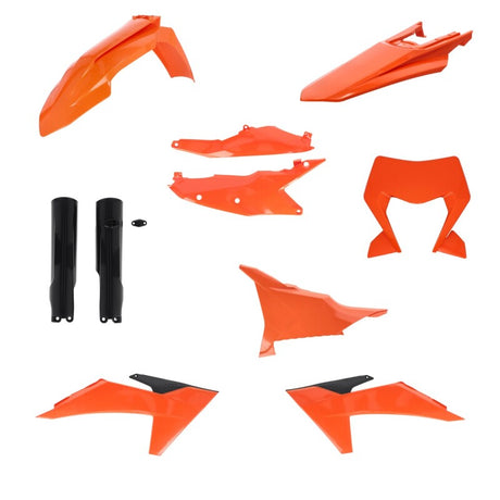 Acerbis 2986548211 Plastic Kit for KTM EXC, EXC-F, XC-F, XC-W, XCF-W, XW-F – Fits 24+ Models