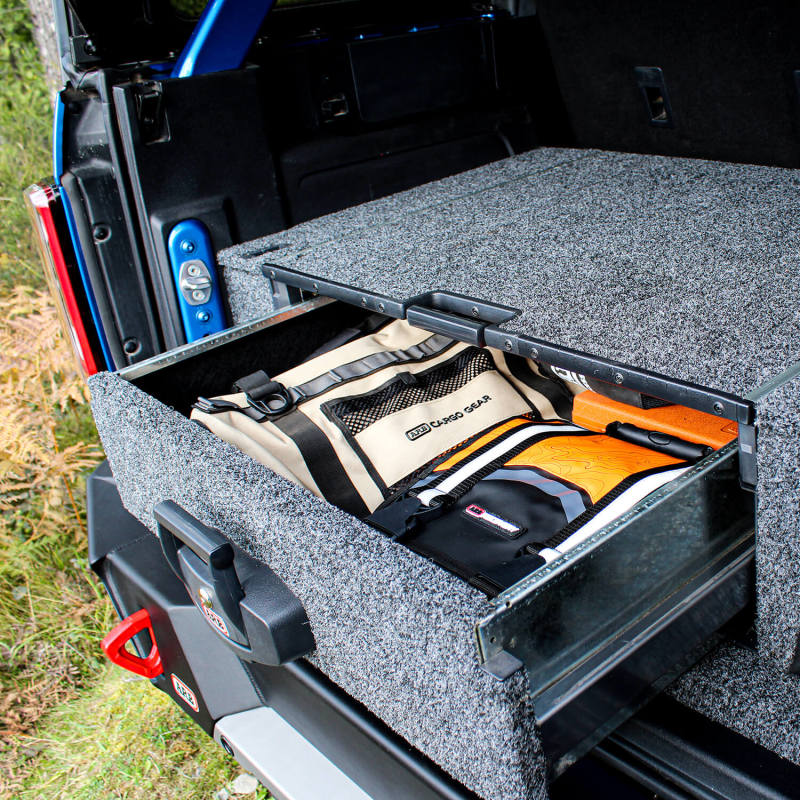 ARB Outback Solutions Cargo Drawer Kit for Ford Bronco 4-Door – R/Drawer Kit with Roll Top and Custom Fitment