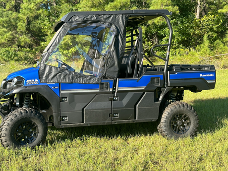 Seizmik Soft Door Kit for Kawasaki KAF 820 Mule Pro-Fx (2015-2024) – Weatherproof UTV Enclosure