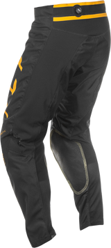 Fly Racing Kinetic Center Pants Black/Gold Size 42 – Motorcycle Riding Gear with Ventilation and Flexibility