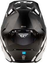Fly Racing Formula CC Objective Helmet Black/White for Motorcycles - Size Medium/Large