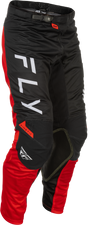 Fly Racing Kinetic Mesh Center Pants for Offroad Vehicles – Size US 32, Black/White/Red