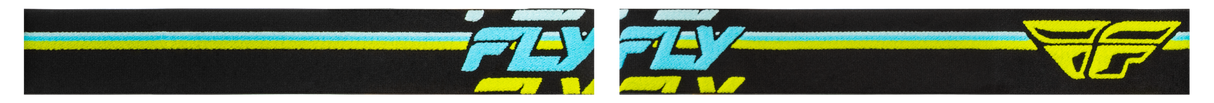 Fly Racing Focus Snow Goggle Black/Hi Vis with Green Mirror and Yellow Lens - Compatible with Snowmobile, Ski, and Snowboard Helmets