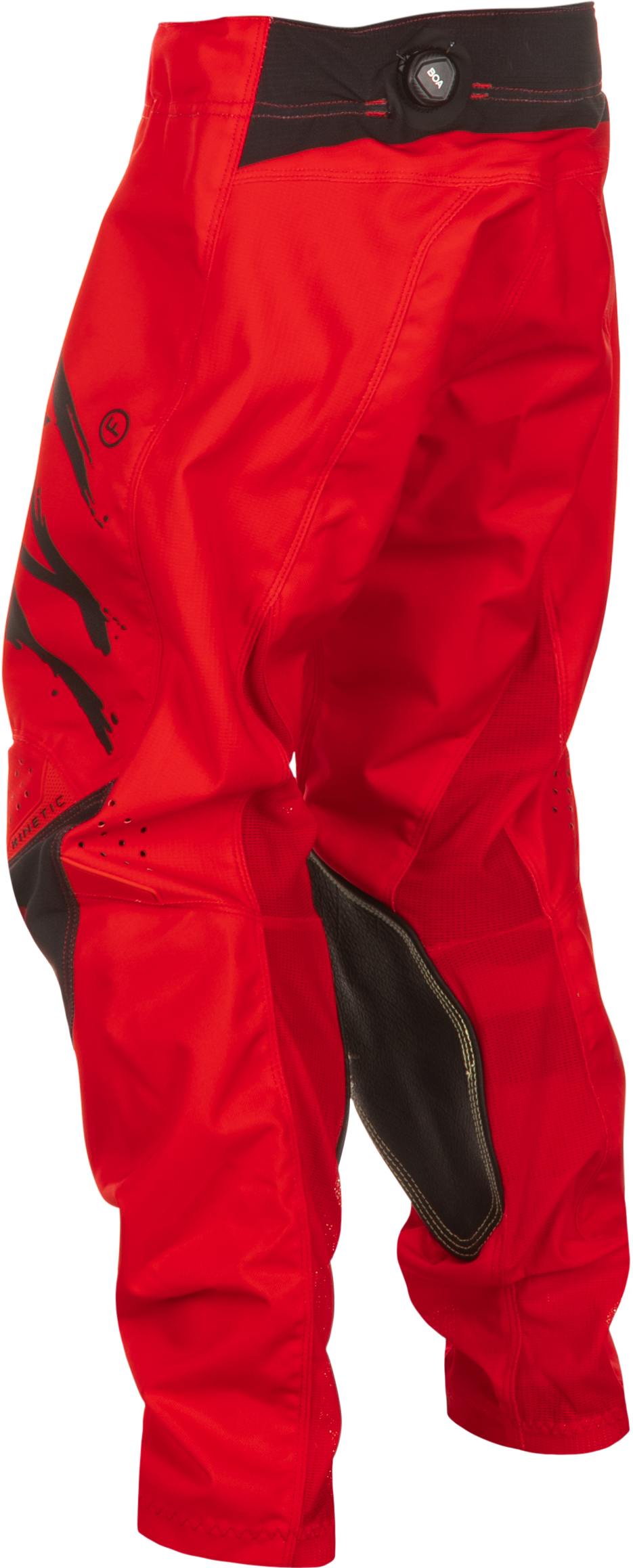 Fly Racing Youth Kinetic Stoke Offroad Pants – Red/Black, US 26, Compatible with ATV and Dirt Bike Vehicles