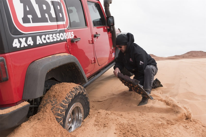 ARB TRED Pro All-In-One Recovery Boards with Black/Nodules - Heavy-Duty Off-Road Traction Aid
