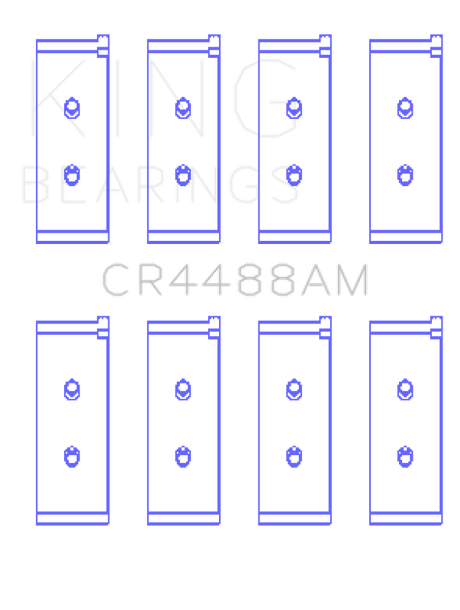 King Engine Bearings Fiat 132 OE Replacement BiMetal Connecting Rod Bearing Set