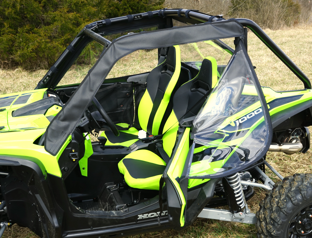 Seizmik Soft Door Kit for Honda Talon 1000R and X Models – Waterproof Enclosure with Roll-Up Windows and Easy Installation