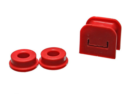 Energy Suspension Hyper-Flex Red Shifter Bushing Set for 2006-2010 Ford Mustang with Manual Transmission