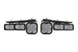 Diode Dynamics 21-Up Ford Bronco Stage Series Fog Pocket Kit - Yellow Sport