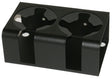 Tuffy Products Dual Black Drink Holder for Powersports Equipment, Part #034-01