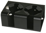 Tuffy Products Dual Black Drink Holder for Powersports Equipment, Part #034-01