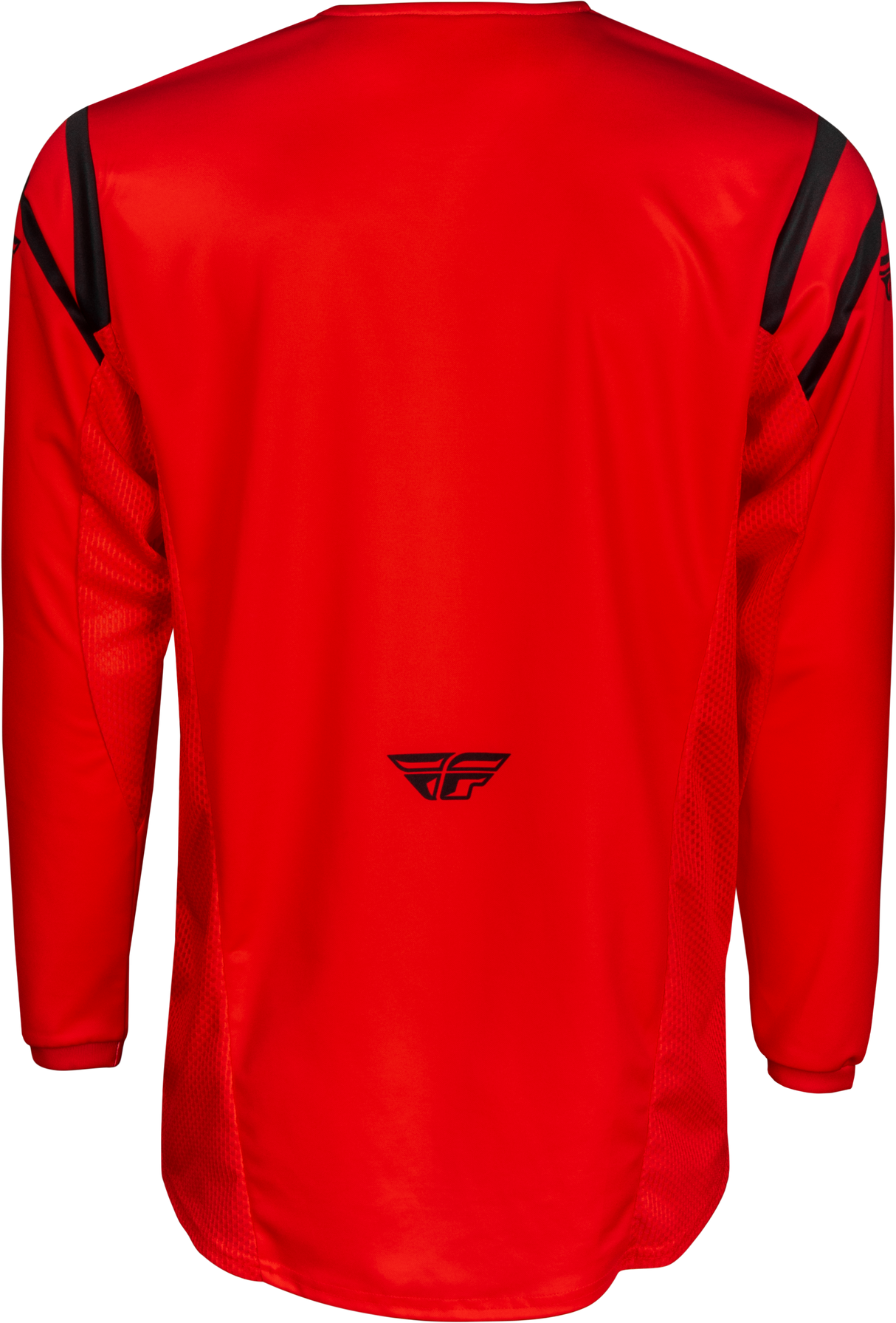 Fly Racing Kinetic Center Jersey Red/Black XL - Motorcycle and Off-Road Riding Shirt