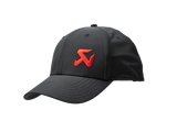 Akrapovic Logo Baseball Cap - Black - Comfortable Automotive Style with Brand Recognition