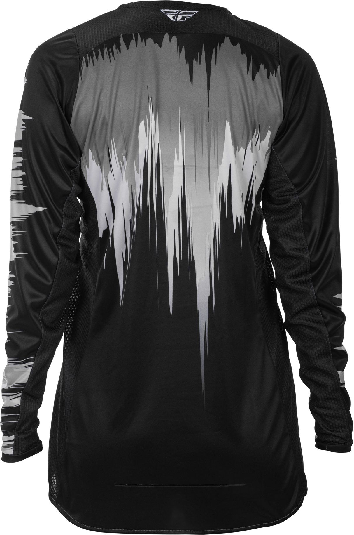 Fly Racing Women's Lite Jersey Black/Grey/White Large for Motocross and Off-Road Vehicles