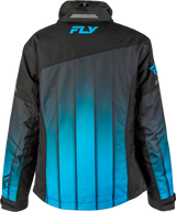 Fly Racing Women's SNX Pro Jacket Blue/Black XS – Snowmobile Riding Gear with Weatherproof Technology and Vehicle Fitment