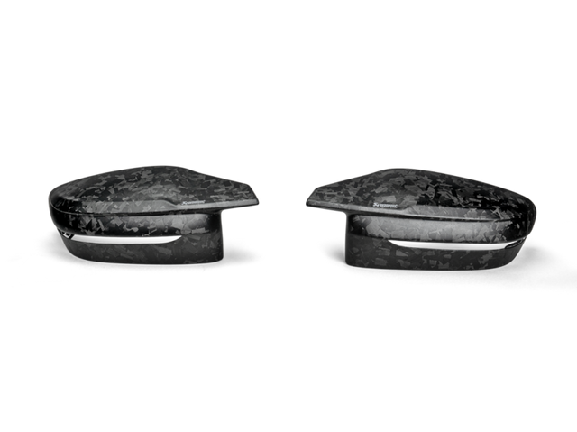 Akrapovic BMW M2 G87 Chopped Carbon Fiber Mirror Cap Set – Matte Finish