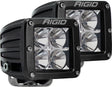 RIGID D Series Pro Flood Standard Mount Light Pair for Truck, SUV, and Off-Rroad Vehicles