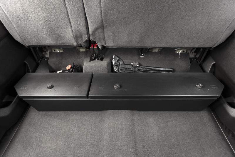 Tuffy Products Underseat Lockbox with Combo Lock for Chevrolet Silverado & GMC Sierra Crew & Double Cab - Model 352-01-A