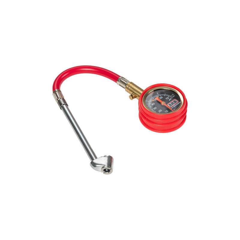 ARB Small Dial Tire Pressure Gauge PSI/Bar - Accurate Tire Pressure Measurement for Off-Road Vehicles