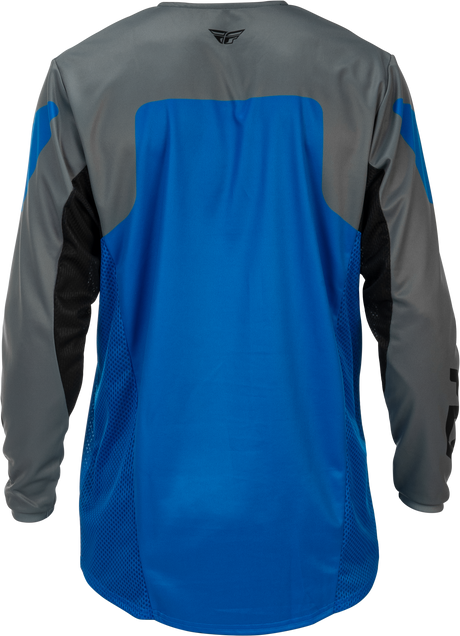 Fly Racing Kinetic Jersey Blue/Grey/Black XL – Motocross Motorcycle Gear for Off-Road Vehicles
