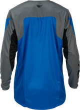 Fly Racing Kinetic Jersey Blue/Grey/Black Medium for Motocross and Off-Road Vehicles