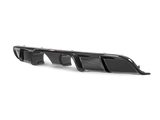Akrapovic Rear Carbon Fiber Diffuser for 2016-2017 Porsche 911 Carrera S/4/4S GTS (991.2) - High Gloss Finish