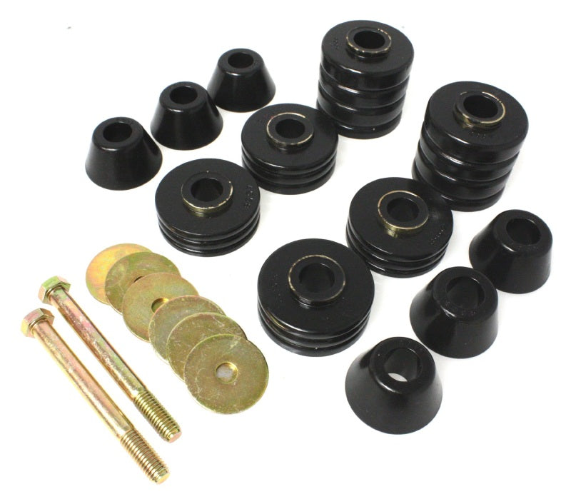 Energy Suspension Hyper-Flex Cab and Body Mount Set for Chevrolet K30 C20/C25/C35 Pickup (1973-1976) and C20 Series Trucks