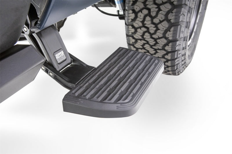 AMP Research BedStep2 Retractable Side Step for 2022-2023 Toyota Tundra with 6.5' and 8' Bed - Black