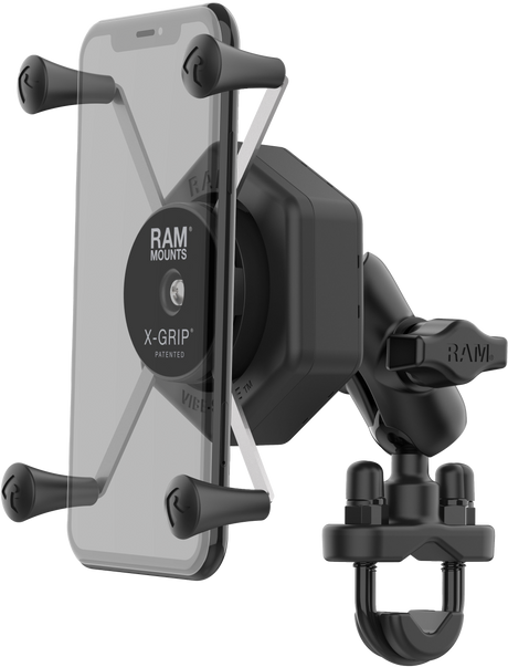 RAM X Grip Vibe Safe L Phone Mount with U Bolt Base – Fits Select Vehicles